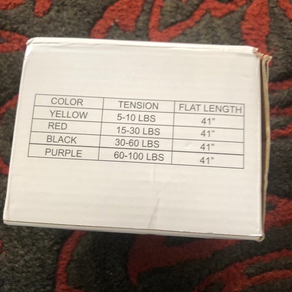 Workout Resistance Bands --New Year's Resolution - Picture 3 of 4